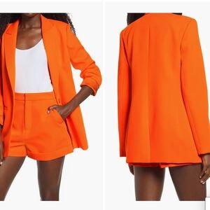 Endless rose orange blazer xs